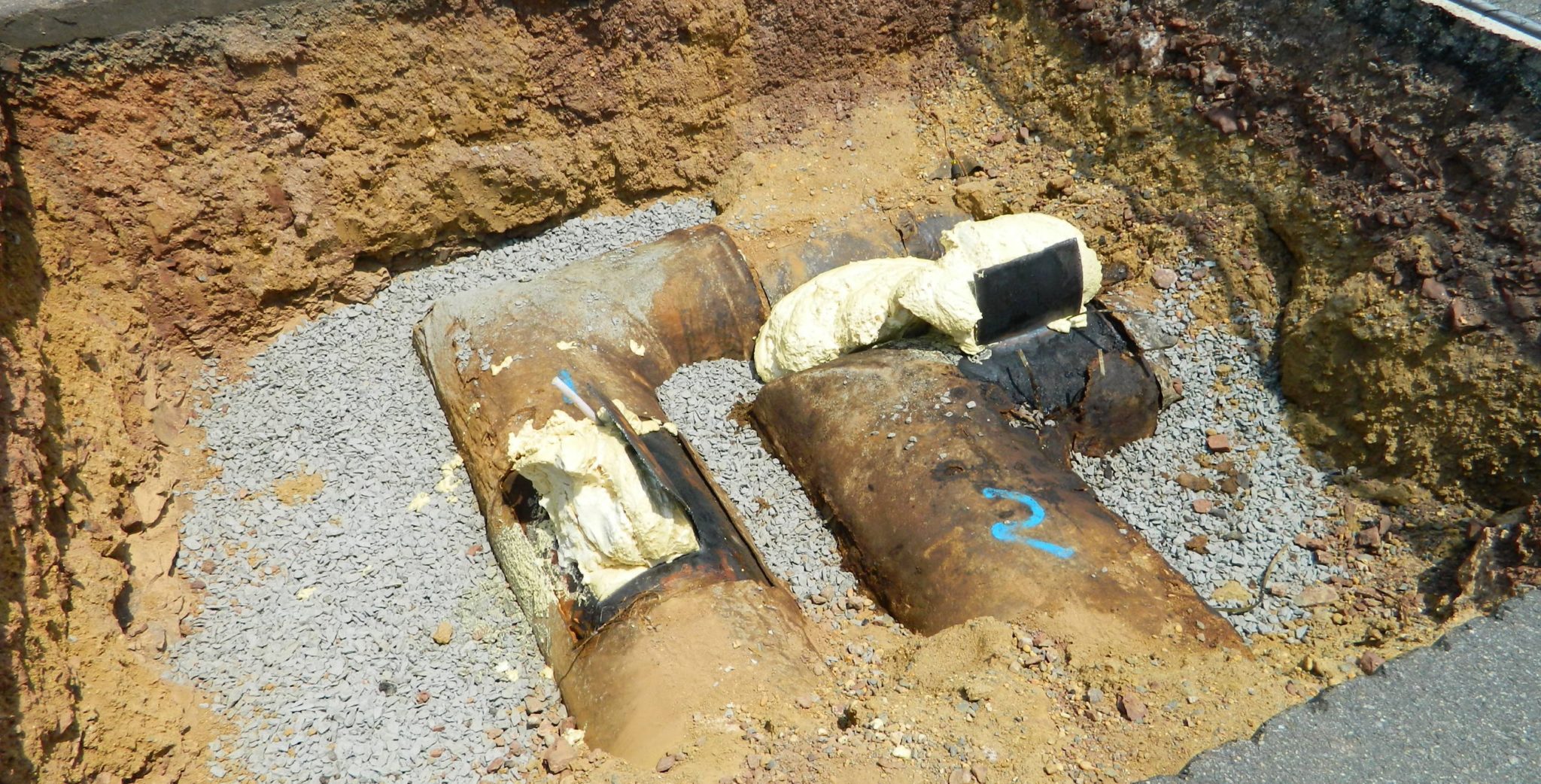 Buried HTHW Pipe Restoration – Rutgers University